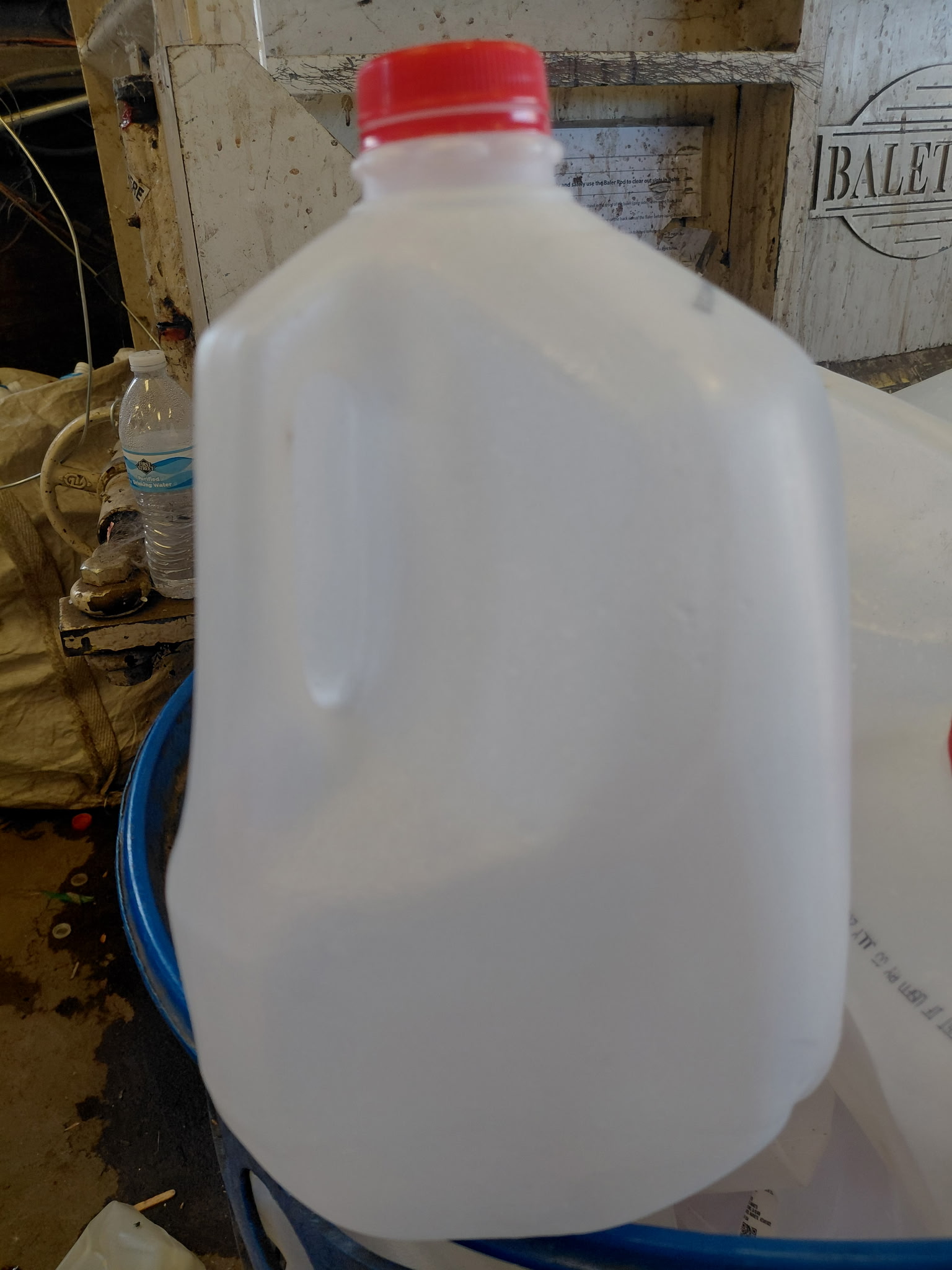 Example of HDPE plastic number 2