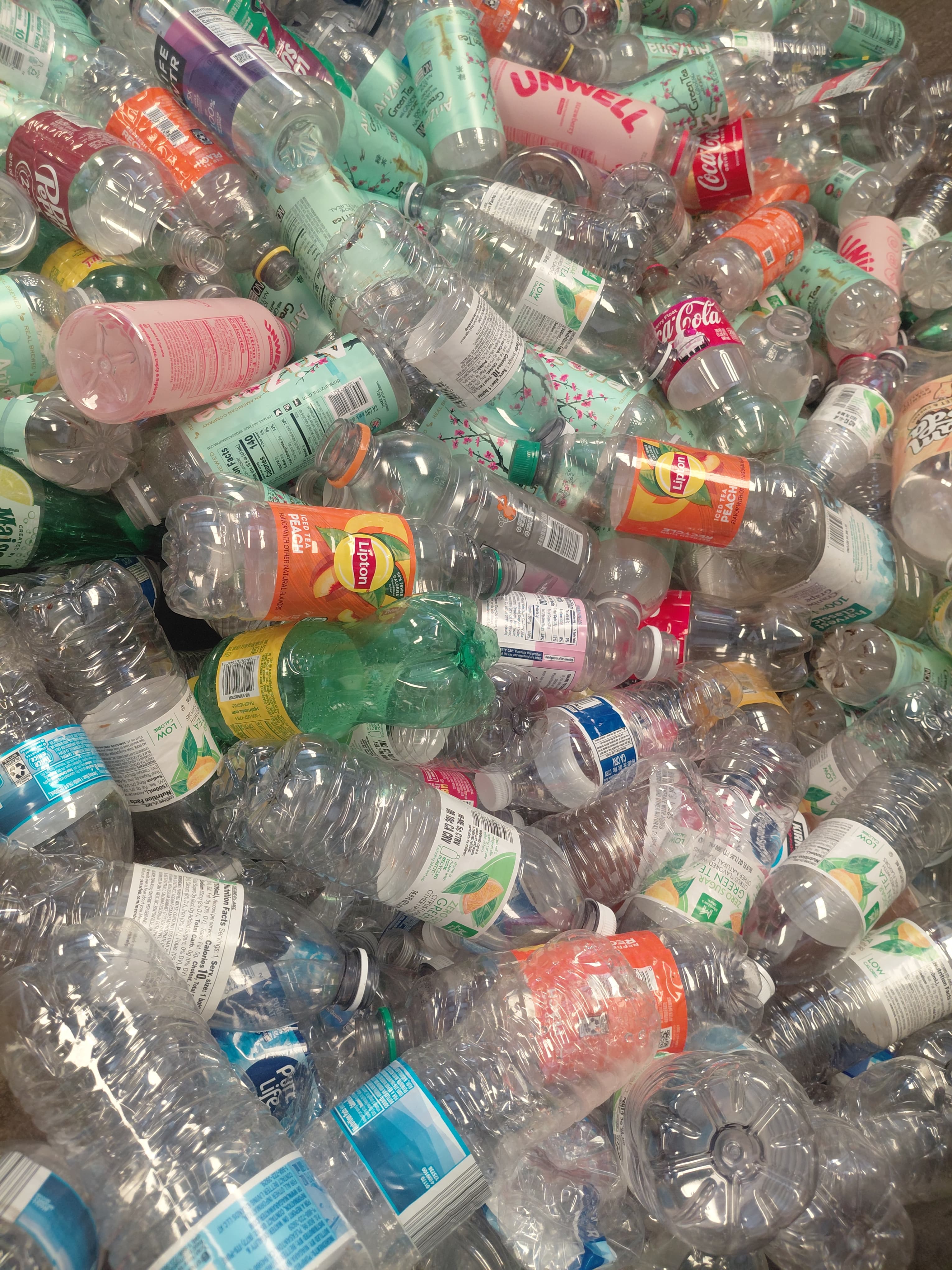Example of PET plastic number 1